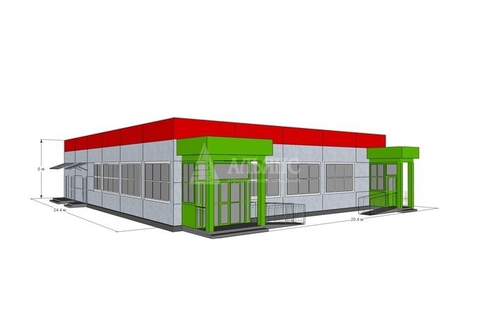 3D визуализация Магазин "Магнит" - фото 2