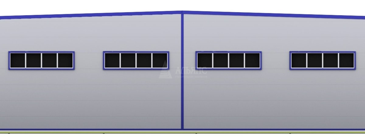 3D визуализация Проект СТО из сэндвич-панелей - фото 9
