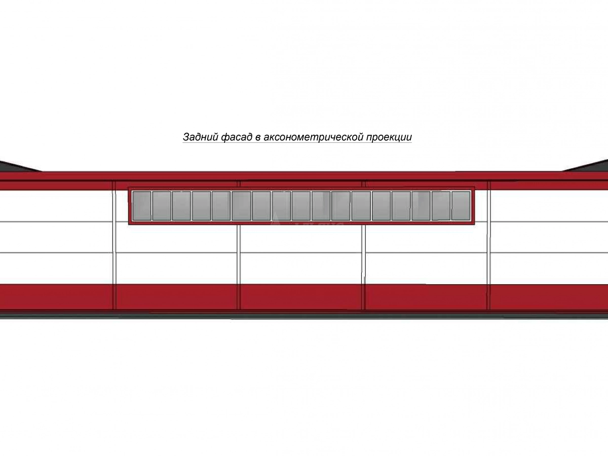 3D визуализация Магазин из сэндвич-панелей - фото 9